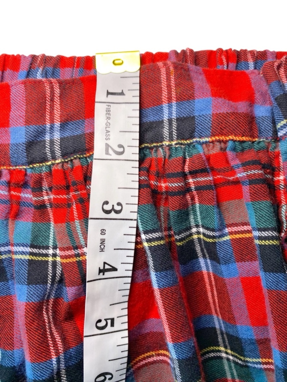 Sweater Loft Vintage Red Tartan Plaid Cotton Midi Skirt - Picture 11 of 13